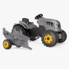 Pedal- & Gåbiler-Smoby Stronger XXL Traktor + Trailer
