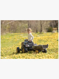 Pedal- & Gåbiler-Smoby Stronger XXL Traktor + Trailer