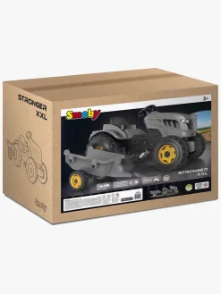 Pedal- & Gåbiler-Smoby Stronger XXL Traktor + Trailer