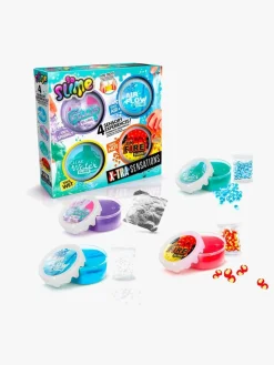 Eksperimenter & Videnskab-SoSlime So Slime X-TRA Slimesæt 4-pak