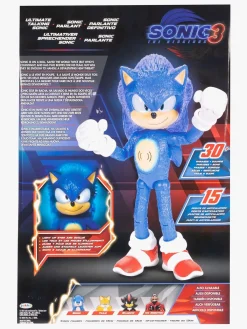 Legetøjsfigurer-Sonic 3 Talende Figur 30 cm