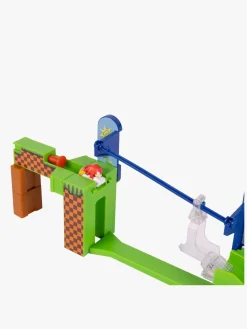 Legetøjsbiler & -Fartøjer-Sonic Go Go Racers Legesæt & Knuckles Blandet Udvalg