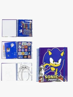 Kreativt Legetøj-Sonic Prime Super Aktivitet Malebog