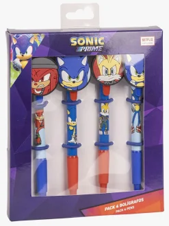 Kreativt Legetøj-Sonic Prime Tusser 4-pak