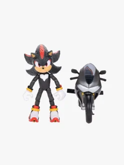 Legetøjsfigurer-Sonic The Hedgehog 3 Shadow-figur med Motorcykel