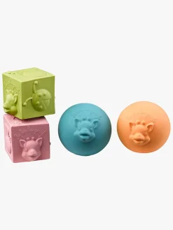 Babylegetøj-SophietheGiraffe Sophie the Girafe So Pure Sæt med Bolde & Terninger