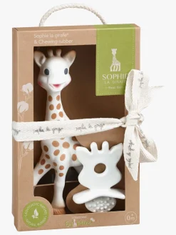 Babylegetøj-SophietheGiraffe Sophie the Giraffe i Gaveæske inkl. Bidelegetøj