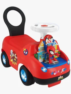 Pedal- & Gåbiler-SpideyandFriends Spidey and His Amazing Friends Gåbil m. Lyd & Lys