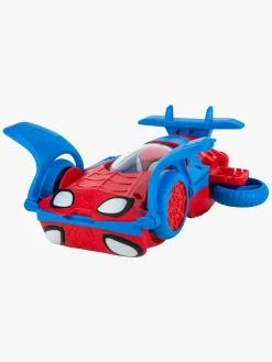 Legetøjsbiler & -Fartøjer-SpideyandFriends Spidey and His Amazing Friends Flip and Jet Bil