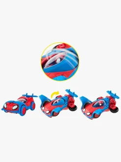 Legetøjsbiler & -Fartøjer-SpideyandFriends Spidey and His Amazing Friends Flip and Jet Bil