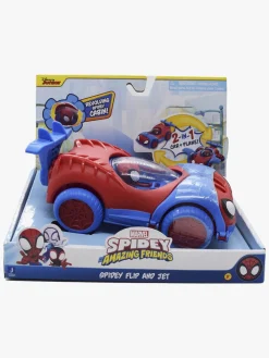 Legetøjsbiler & -Fartøjer-SpideyandFriends Spidey and His Amazing Friends Flip and Jet Bil