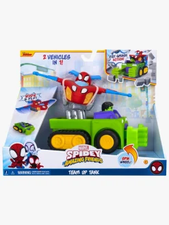 Legetøjsbiler & -Fartøjer-SpideyandFriends Spidey and His Amazing Friends Team-Up Panservogn