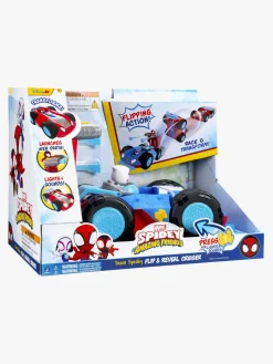 Legetøjsfigurer-SpideyandFriends Spidey And His Amazing Friends Flip & Reveal Bilsæt