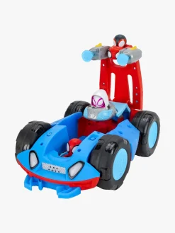 Legetøjsfigurer-SpideyandFriends Spidey And His Amazing Friends Flip & Reveal Bilsæt