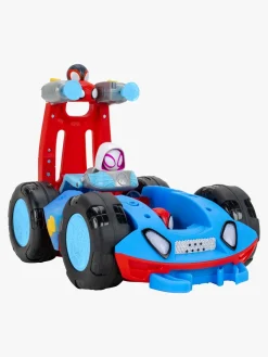 Legetøjsfigurer-SpideyandFriends Spidey And His Amazing Friends Flip & Reveal Bilsæt