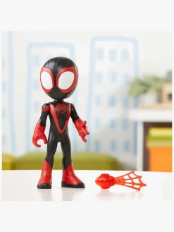 Legetøjsfigurer-SpideyandFriends Spidey and His Amazing Friends Miles Morales Actionfigur Rød/Sort