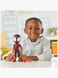Legetøjsfigurer-SpideyandFriends Spidey and His Amazing Friends Miles Morales Actionfigur Rød/Sort