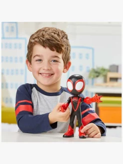 Legetøjsfigurer-SpideyandFriends Spidey and His Amazing Friends Miles Morales Actionfigur Rød/Sort