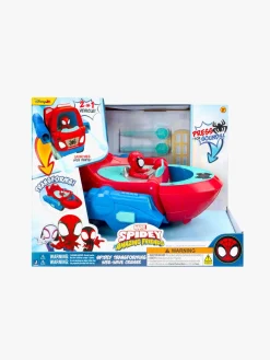 Legetøjsfigurer-SpideyandFriends Spidey And His Amazing Friends Transforming Web-Wave Bilsæt