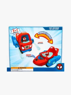 Legetøjsfigurer-SpideyandFriends Spidey And His Amazing Friends Transforming Web-Wave Bilsæt