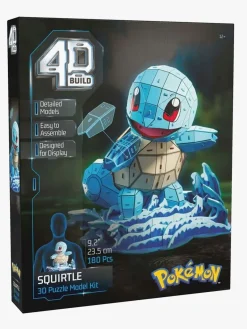 Spil & Puslespil-SpinMaster Spin Master 4D Build Pokemon Squirtle 3D-puslespil