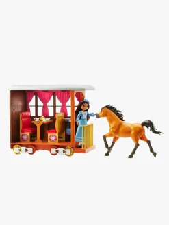 Legetøjsfigurer-SpiritCollector Spirit Untamed Luckys Togrejse Hjem Legetøjssæt