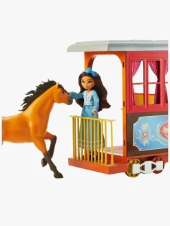 Legetøjsfigurer-SpiritCollector Spirit Untamed Luckys Togrejse Hjem Legetøjssæt