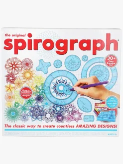 Kreativt Legetøj-Spirograph Sæt m. Tusser