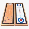 Spil & Puslespil-SportMe Shuffleboard 3-i-1