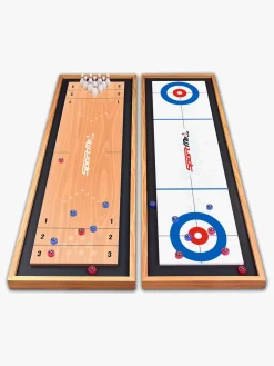 Spil & Puslespil-SportMe Shuffleboard 3-i-1