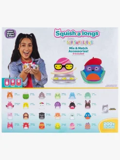 Legetøjsfigurer-Squish-a-longs Figursæt 25-pak 2,5 cm Series 1