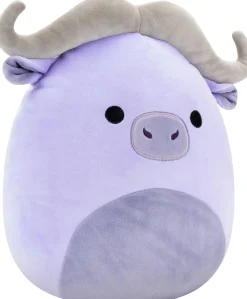 Dukker & Bamser-Squishmallows Bamse Bradley Bøffel 30 cm Lilla