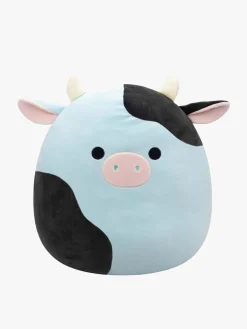 Dukker & Bamser-Squishmallows Bamse Cillian Ko 50 cm Blå/Sort