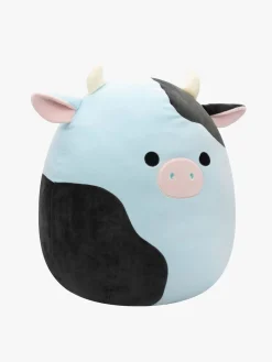 Dukker & Bamser-Squishmallows Bamse Cillian Ko 50 cm Blå/Sort