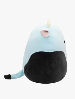 Dukker & Bamser-Squishmallows Bamse Cillian Ko 50 cm Blå/Sort