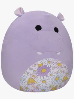 Dukker & Bamser-Squishmallows Bamse Hanna Hippo 50 cm Lilla/Flerfarvet
