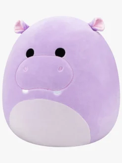 Dukker & Bamser-Squishmallows Bamse Hanna Flodhest 40 cm Lilla