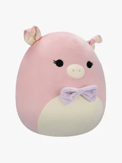 Dukker & Bamser-Squishmallows Bamse Hettie Gris 50 cm Lyserød/Hvid