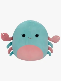Dukker & Bamser-Squishmallows Bamse Isler Crab 50 cm Grøn/Rød