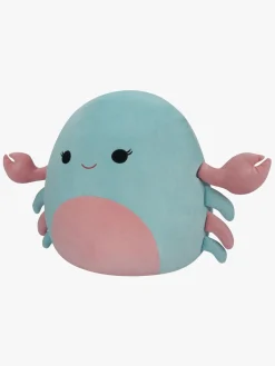 Dukker & Bamser-Squishmallows Bamse Isler Crab 50 cm Grøn/Rød