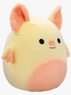 Dukker & Bamser-Squishmallows Bamse Meghan Flagermus 40 cm Orange/Gul
