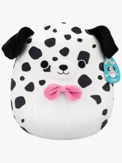 Dukker & Bamser-Squishmallows Bamse P23  Dustin Dalmatiner 30 cm Hvid/Sort