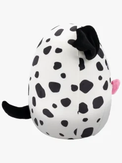 Dukker & Bamser-Squishmallows Bamse P23  Dustin Dalmatiner 30 cm Hvid/Sort