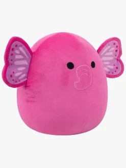 Dukker & Bamser-Squishmallows Bamse P25 Evelyn Butterfly Elephant 40 cm