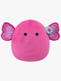 Dukker & Bamser-Squishmallows Bamse P25 Evelyn Butterfly Elephant 40 cm