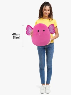 Dukker & Bamser-Squishmallows Bamse P25 Evelyn Butterfly Elephant 40 cm