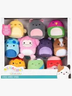 Dukker & Bamser-Squishmallows Bamser 10-pak 6 cm