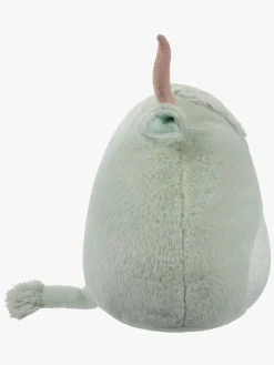 Dukker & Bamser-Squishmallows Fuzz A Mallows Bamse Iver Highland Cow 40 cm Grøn/Flerfarvet