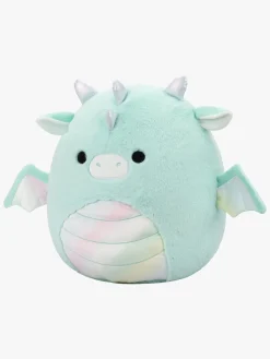 Dukker & Bamser-Squishmallows Fuzz A Mallows Bamse Joey Drage 50 cm Grøn