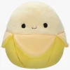 Dukker & Bamser-Squishmallows Fuzz A Mallows Bamse Junie Banan 30 cm